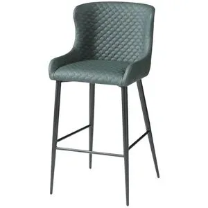 Gray & Jones Barstuhl  Tosco ¦ grün ¦ Maße (cm): B: 48 H: 100,5 T: 52.0