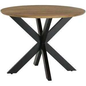 Höffner Esstisch  rund  Comera ¦ holzfarben ¦ Maße (cm): B: 100 H: 77