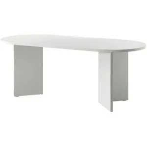 Selsey Esstisch oval Ovo ¦ weiß ¦ Maße (cm): B: 90 H: 75