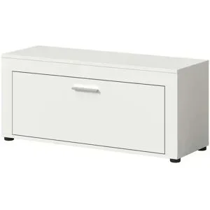 Höffner Sitzbank   ¦ weiß ¦ Maße (cm): B: 100 H: 44