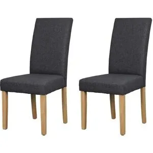 by Living Stuhl 2er-Set   ¦ grau ¦ Maße (cm): B: 47 H: 99,5