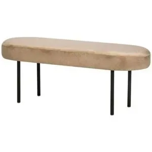 Höffner Sitzbank   ¦ beige ¦ Maße (cm): B: 100 H: 38
