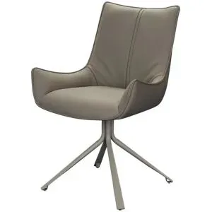 uno Stuhl Leder Gioletta ¦ braun ¦ Maße (cm): B: 56 H: 86,5 T: 61.8