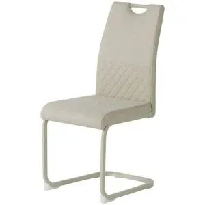 Höffner Schwingstuhl  Pius ¦ beige ¦ Maße (cm): B: 44 H: 97 T: 58.0