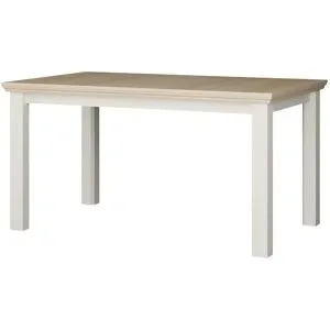 Höffner Esstisch  Countryside ¦ weiß ¦ Maße (cm): B: 90 H: 77,5