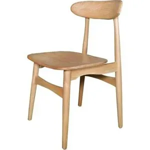 Höffner Stuhl  Scandi ¦ holzfarben ¦ Maße (cm): B: 53 H: 80