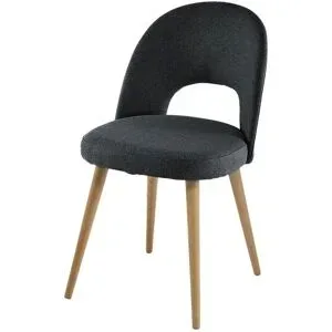 Woodford Esszimmerstuhl  Tara ¦ schwarz ¦ Maße (cm): B: 49 H: 83 T: 60.0
