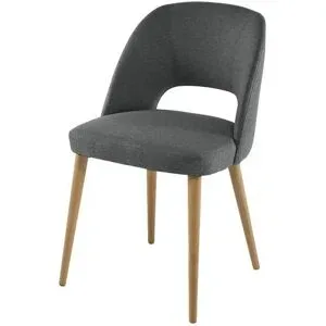 Woodford Esszimmerstuhl  Capri ¦ grau ¦ Maße (cm): B: 51 H: 82 T: 56.0
