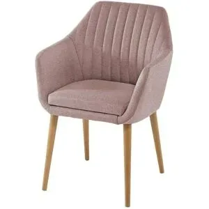 Woodford Armlehnstuhl  Shell ¦ rosa/pink ¦ Maße (cm): B: 59 H: 86 T: 61.0