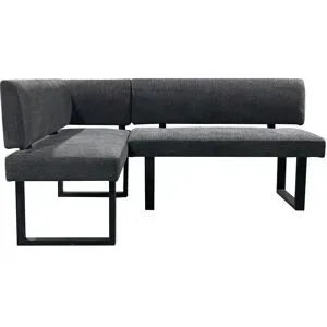 by Living Sitzbank  Vancouver ¦ schwarz ¦ Maße (cm): B: 181,5 H: 86