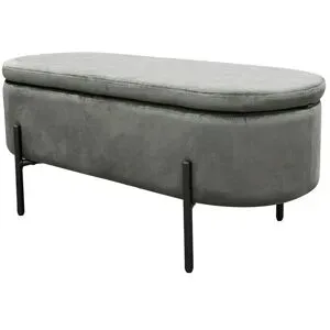 by Living Sitzbank  Nova ¦ grau ¦ Maße (cm): B: 95 H: 42