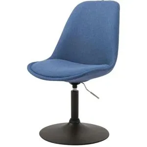 Höffner Drehstuhl drehbar Maverick ¦ blau ¦ Maße (cm): B: 48 H: 76