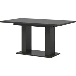 Höffner Esstisch ausziehbar  Moritz ¦ grau ¦ Maße (cm): B: 150 H: 76