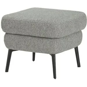 SCHÖNER WOHNEN Kollektion Hocker  Amadeo ¦ grau ¦ Maße (cm): B: 52 H: 44 T: 52.0