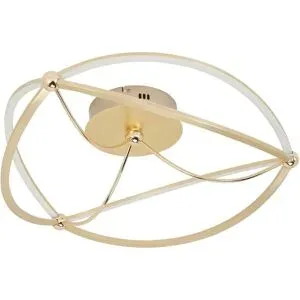 Trio LED-Deckenleuchte  messing-matt  geschwungen ´gro?  Charivari ¦ gold ¦