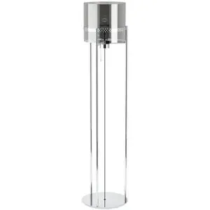 JOOP! Stehleuchte 1-flammig  Round Lights Chrome ¦ schwarz ¦ Maße (cm): H: 146