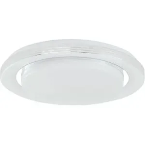 Höffner LED-Deckenleuchte  weiß Starlight-Effekt ´gro?   ¦ weiß ¦ Maße (cm): H: 7  Ø: