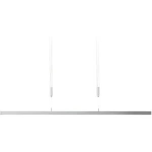 KHG LED-Pendelleuchte  chrom mit indirekter Beleuchtung   ¦ silber ¦ Maße (cm):