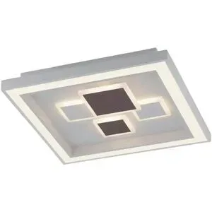 Paul Neuhaus LED-Deckenleuchte  weiß   ¦ weiß ¦ Maße (cm): B: 48 H: 7 T: 48.0