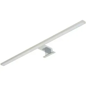 Höffner LED-Bad-Spiegelleuchte  1-flammig chrom   ¦ silber ¦ Maße (cm): B: 10,3 H: 3,6