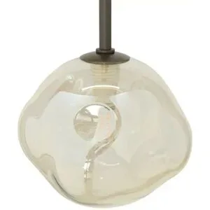 Höffner Pendelleuchte  Lava ¦ beige ¦ Maße (cm): H: 160  Ø: 15