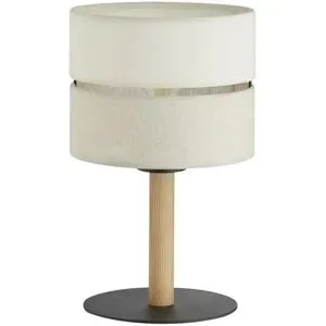 Höffner Tischleuchte  Eco ¦ weiß ¦ Maße (cm): H: 34  Ø: 20