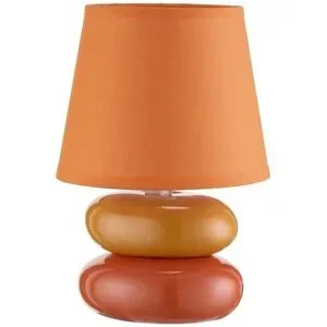 KHG Tischleuchte   ¦ orange ¦ Maße (cm): H: 23  Ø: 15