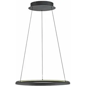 SCHÖNER WOHNEN Kollektion Pendelleuchte   ¦ schwarz ¦ Maße (cm): H: 180  Ø: 60