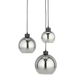 KHG Pendelleuchte   ¦ schwarz ¦ Maße (cm): H: 150  Ø: 50