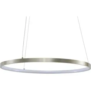 KHG LED-Pendelleuchte   ¦ silber ¦ Maße (cm): H: 150  Ø: 50