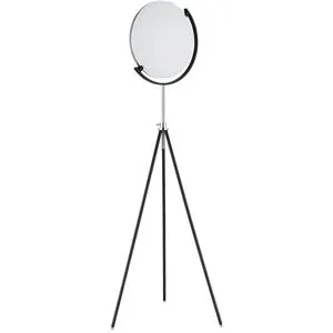 Globo Lighting Stehleuchte   ¦ schwarz ¦ Maße (cm): H: 168  Ø: 67.6