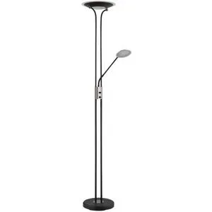 Globo Lighting Deckenfluter   ¦ schwarz ¦ Maße (cm): H: 180  Ø: 30