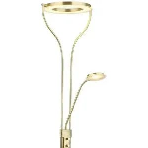 Globo Lighting Deckenfluter   ¦ gold ¦ Maße (cm): B: 30 H: 194