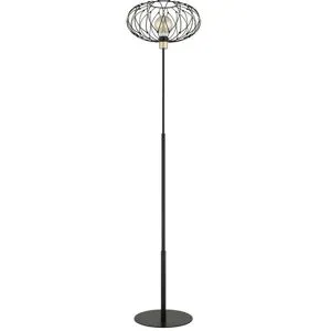 Globo Lighting Stehleuchte   ¦ schwarz ¦ Maße (cm): H: 162  Ø: 40