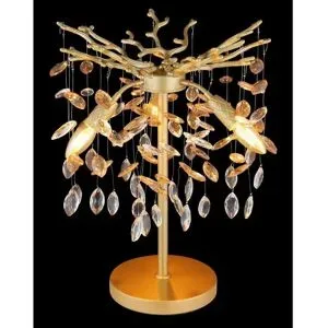Globo Lighting Tischleuchte   ¦ gold ¦ Maße (cm): H: 50  Ø: 36