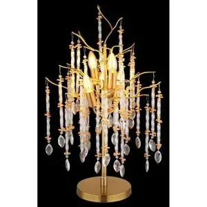 Globo Lighting Tischleuchte   ¦ gold ¦ Maße (cm): H: 67  Ø: 41