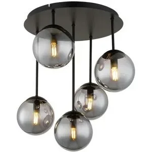 Globo Lighting Deckenleuchte   ¦ schwarz ¦ Maße (cm): H: 51  Ø: 38