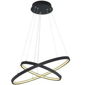 Globo Lighting Hängeleuchte   ¦ schwarz ¦ Maße (cm): H: 120  Ø: 51