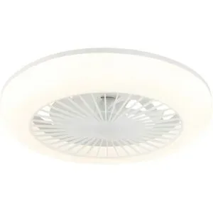 Globo Lighting Deckenventilator   ¦ weiß ¦ Maße (cm): H: 14  Ø: 45