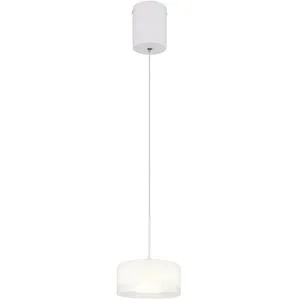 Globo Lighting Hängeleuchte   ¦ weiß ¦ Maße (cm): H: 150  Ø: 15