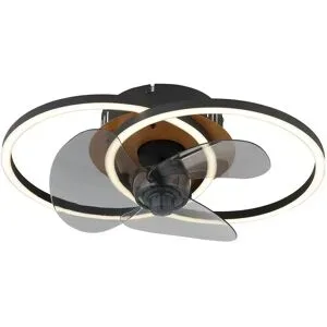 Globo Lighting Deckenventilator   ¦ schwarz ¦ Maße (cm): B: 28 H: 14,4