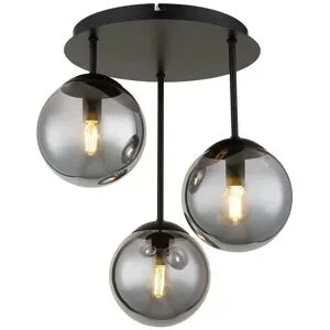 Globo Lighting Deckenleuchte   ¦ schwarz ¦ Maße (cm): B: 32,5 H: 40