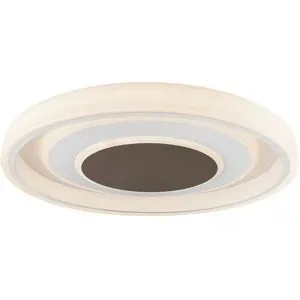 Globo Lighting Deckenleuchte   ¦ weiß ¦ Maße (cm): H: 10  Ø: 69