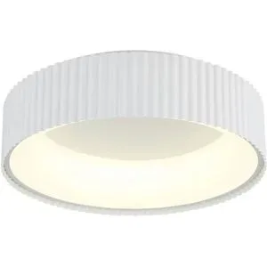 Globo Lighting Deckenleuchte   ¦ weiß ¦ Maße (cm): H: 13  Ø: 46