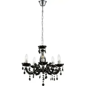 Globo Lighting Luster   ¦ silber ¦ Maße (cm): H: 128  Ø: 44