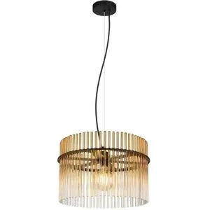 Globo Lighting Hängeleuchte   ¦ schwarz ¦ Maße (cm): H: 150  Ø: 40