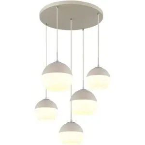 Globo Lighting Hängeleuchte   ¦ braun ¦ Maße (cm): H: 120  Ø: 57