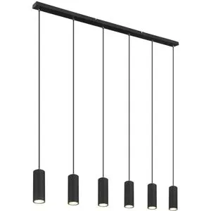 Globo Lighting Hängeleuchte   ¦ schwarz ¦ Maße (cm): B: 6 H: 120