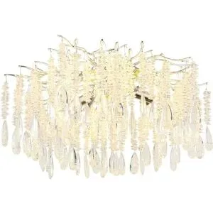 Globo Lighting Deckenleuchte   ¦ grau ¦ Maße (cm): H: 45  Ø: 60