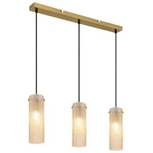 Globo Lighting Hängeleuchte   ¦ gold ¦ Maße (cm): B: 8 H: 120